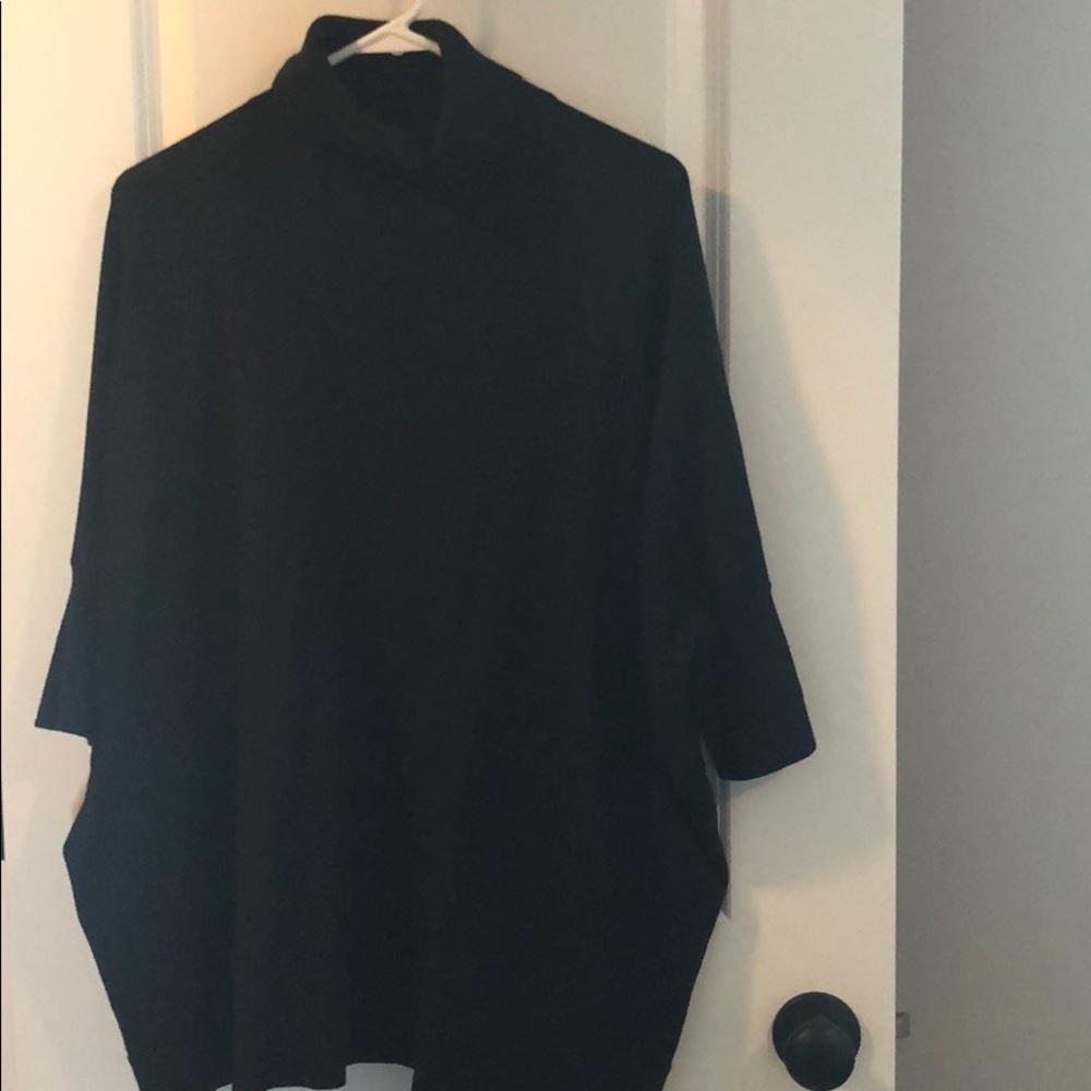 Michael Kors turtleneck poncho